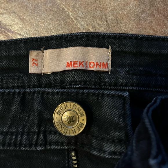 MEK Auburn Cigarette Skinny Black Jeans. Size 27. Excellent Condition. - Picture 3 of 4